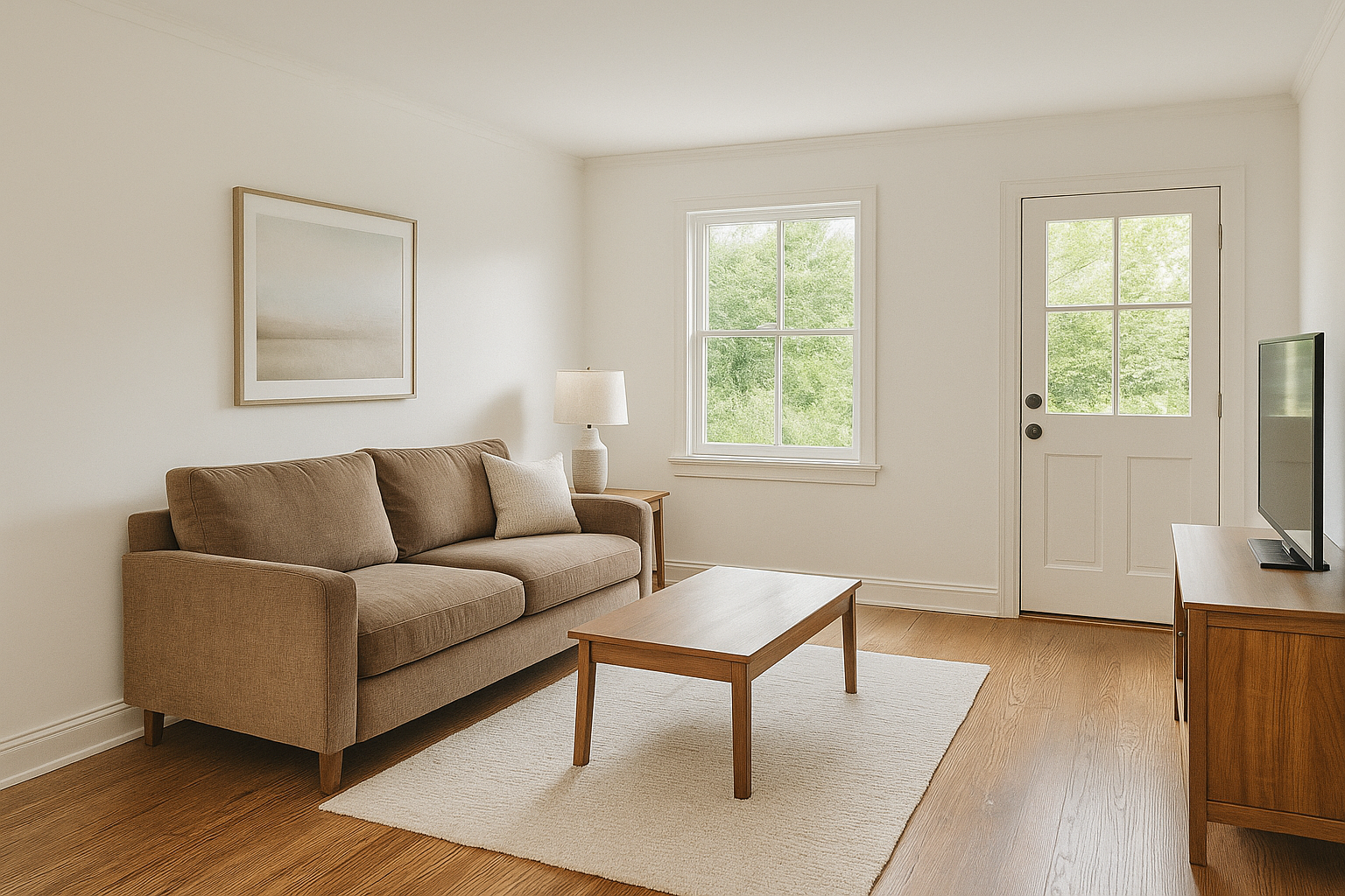 Pièce après rénovation